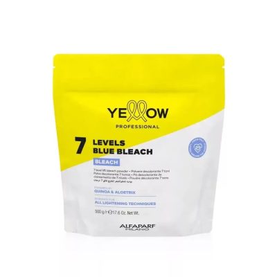 Yellow Bleaching Powder 7 Levels Blue szőkítőpor, 500 g
