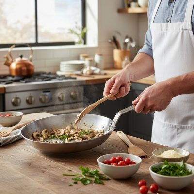 Vasserpenyő, 26 cm, Mineral B, de Buyer