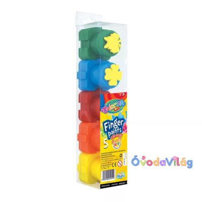 Colorino ujjfesték nyomdával 5 színű 