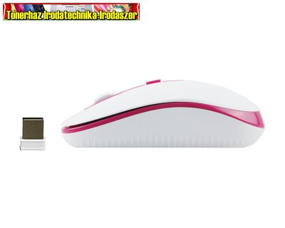 MEETION WIRELESS EGÉR MT-R547 WHITE+RED (vezeték nélküli egér)