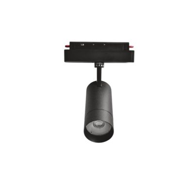 UNIVERSO Mágneses sínbe szerelhető spot Lámpa DC:48V 10w 955 lm CCT.Kap RA90 IP20 Fekete D56x192x144mm