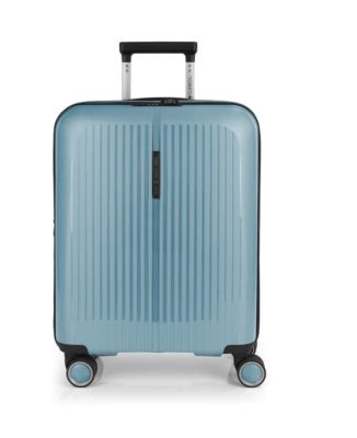 Brooklyn S kék Ryanair 55x40x20 bővíthető bőrönd, kabinbőrönd