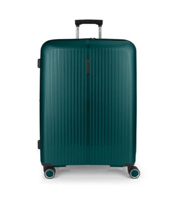 Brooklyn zöld L feladható 20-23kg bőrönd