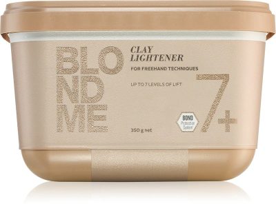 Schwarzkopf BlondMe Bond Enforcing Premium Clay szőkítőpor agyaggal 7+, 350 g