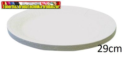 Papír tányér, 29cm -Victoria (100 db/csg) (papírtányér)