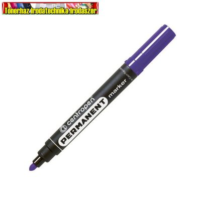 Centropen alkoholos filctoll LILA vastag,gömb hegy 8566 (permanent)