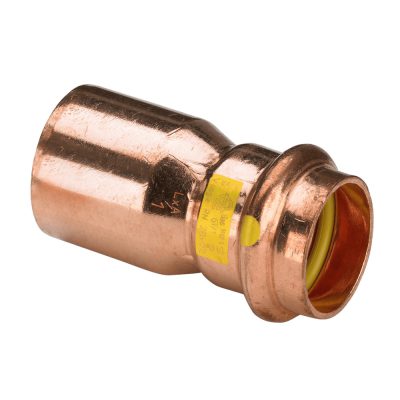 VIEGA 2615.1 Profipress G vörösréz szűkítő, gázra, 1 tokos, 35-22mm