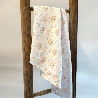 Babakifogó / Takaró Szivárvány 100% pamut