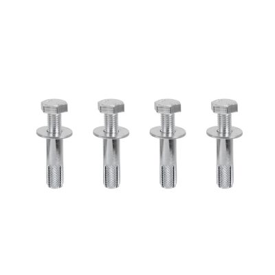 Rögzítő csavar szett tartalék alkatrész arany színű kerti szolár zuhanyhoz 4 darab