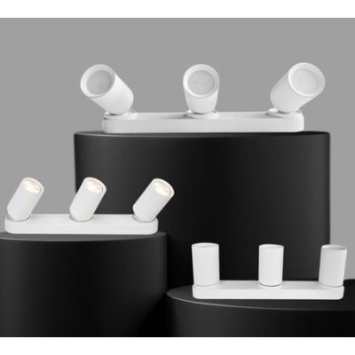 UNIVERSO Spot lámpatest 3xGU10 Max.35w IP20 Fehér 380x60x25mm