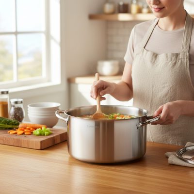 Alacsony lábas 8 liter, 28 cm, Prim Appety, de Buyer, rozsdamentes