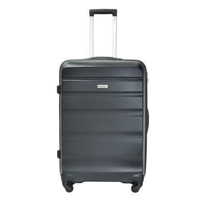 Horizontal fekete L feladható 20-23kg bőrönd