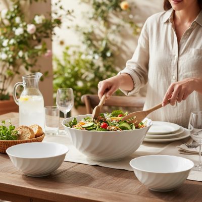 Trianon salátás és tálaló tál, 24 cm, 2 liter