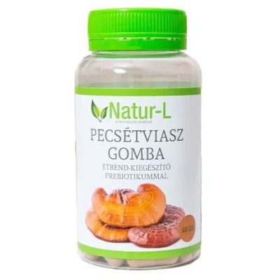 Natur-L Pecsétviszgomba (Ganoderma) kapszula 60 db