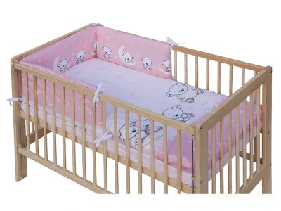 6 részes ágyneműgarnitúra Scarlett TORO - rózsaszín 90 x 120 cm