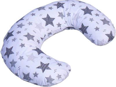 Scarlett Fiki szoptatós párna - szürke csillag