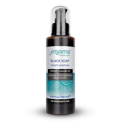 JimJams Pure & Clear Fekete szappan,150 ml