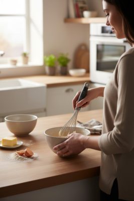 Habverő, 8 szálas, ballon, 35 cm, csúszásgátló ergonómikus nyéllel