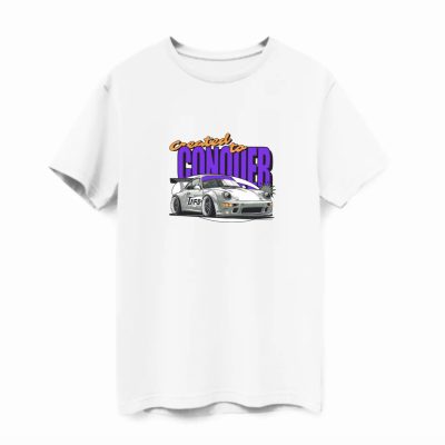 Conquer póló fehér