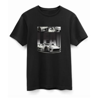 Sports car póló fekete