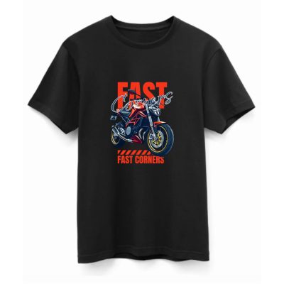 Fast corners póló fekete