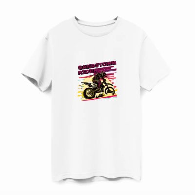 Sandstorm rider póló fehér