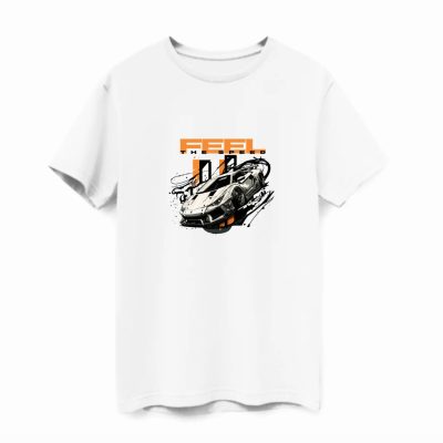 Feel the speed póló fehér