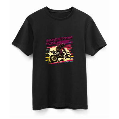 Sandstorm rider póló fekete