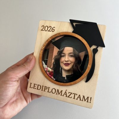 Diplomaosztós képkeret