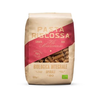 Riscossa spirál tészta teljeskiörlésű 500g