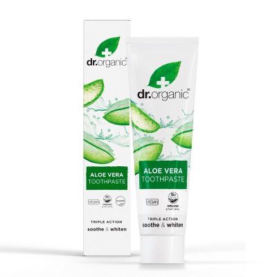 Dr Organic Bio Aloe Vera fogkrém, 100 ml