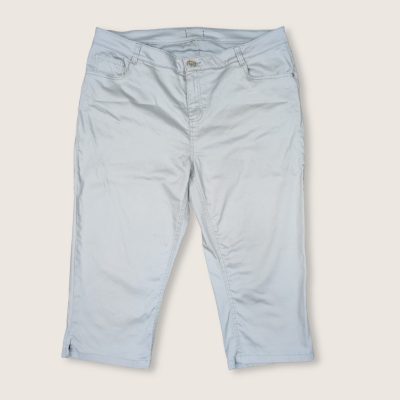 Biston Collection capri nadrág jégkék – középmagas derék