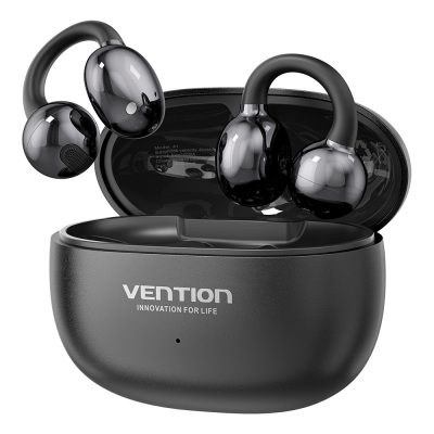 Vention ECHO CLIP A1 Open Ear (clips, fekete), fülhallgató