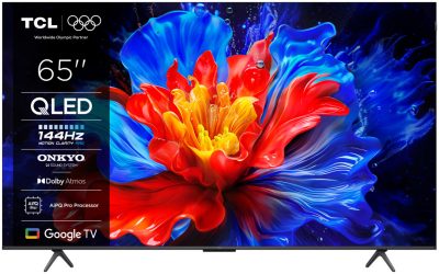 TCL 65" 65P8K QLED 165cm 4K Google TV