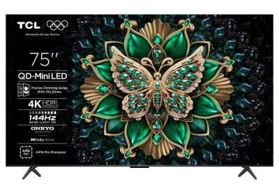 TCL 75" 75C6K QD-MiniLED 189cm 4K Google TV