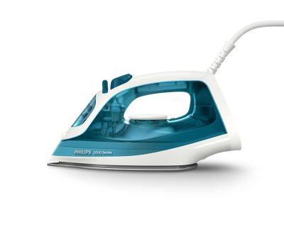 PHILIPS 2000 Series gőzölős vasaló, 2000 W, 25 g/perc folyamatos gőz, 110 g gőzlövet, kerámia talp, 250 ml