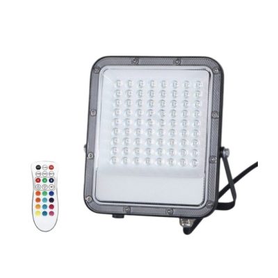 UNIVERSO LED reflektor 25w RGBW 120° 165x191x26mm IP65 Szürke