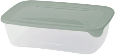 Curver Fresh&Go Ételtartó 2L Tégla Zöld/Átlátszó (4/karton)