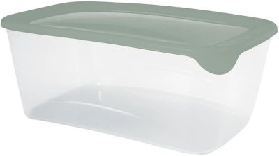 Curver Fresh&Go Ételtartó 3L Tégla Zöld/Átlátszó (4/karton)