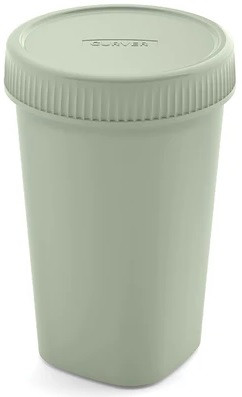 Curver Csavaros Tetejű pohár 0,5l zöld (8/karton)