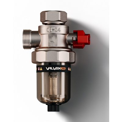 Iszapleválasztó Valvex Pro M-Pure 3/4", mágneses, integrált golyóscsappal